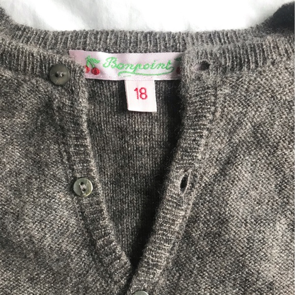 Beautiful, Soft Bonpoint Cashmere Sweater for Baby Size 18M - Picture 3 of 8